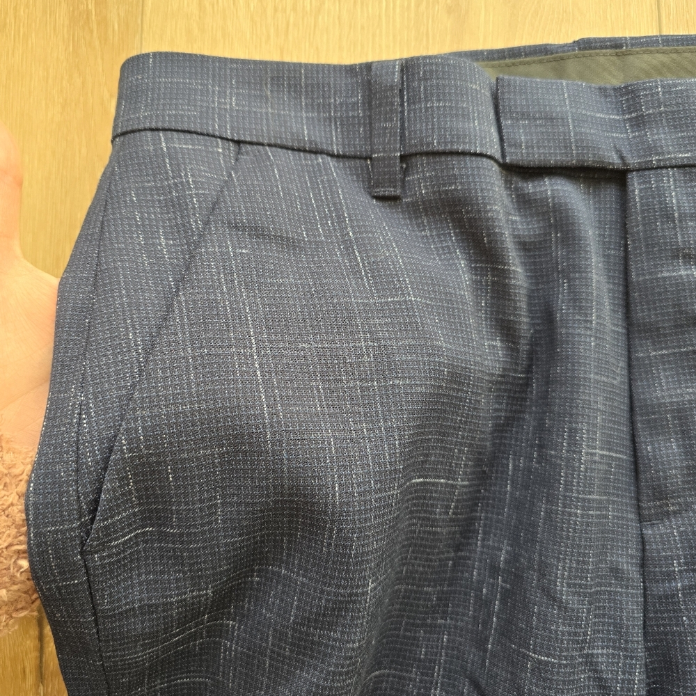 Calvin Klein Boys Flat Front Stretch Slim Fit Dress Pant 20 - Picture 3 of 5